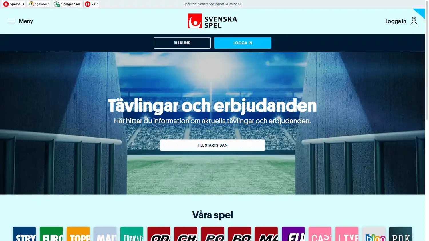 Svenska Spel Casino screenshot 4