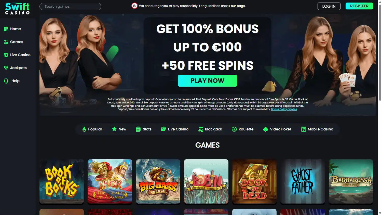 Swift Casino SE screenshot 3