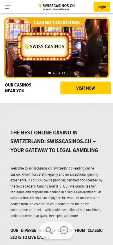Swiss Casinos screenshot 4