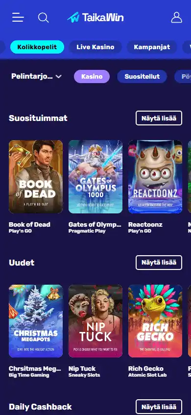 TaikaWin Casino screenshot 5