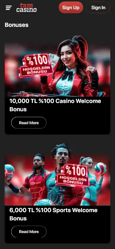 Tam Casino screenshot 6