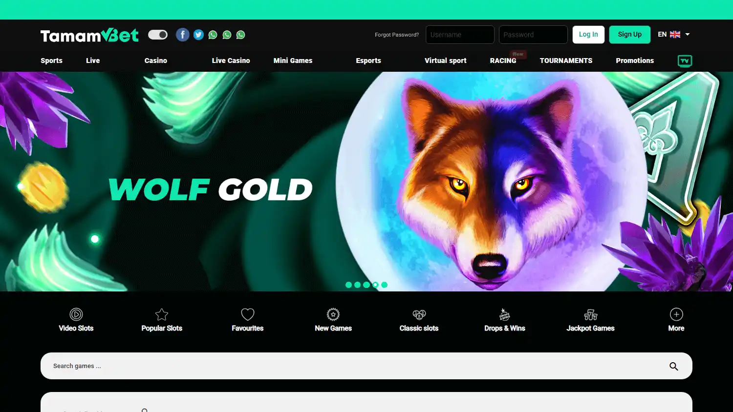 TamamBet Casino screenshot 2