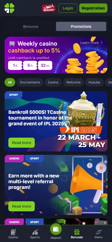 TelCasino screenshot 5