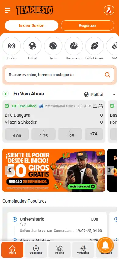 Teapuesto (LaTinka) Casino screenshot 4