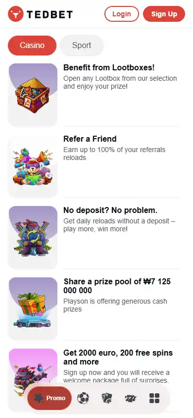 TedBet Casino screenshot 6