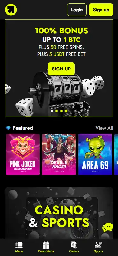 Telbet Casino screenshot 4
