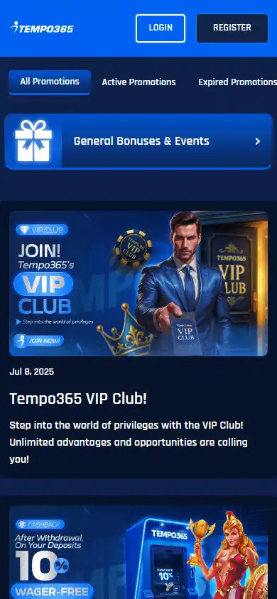 Tempo365 Casino screenshot 6