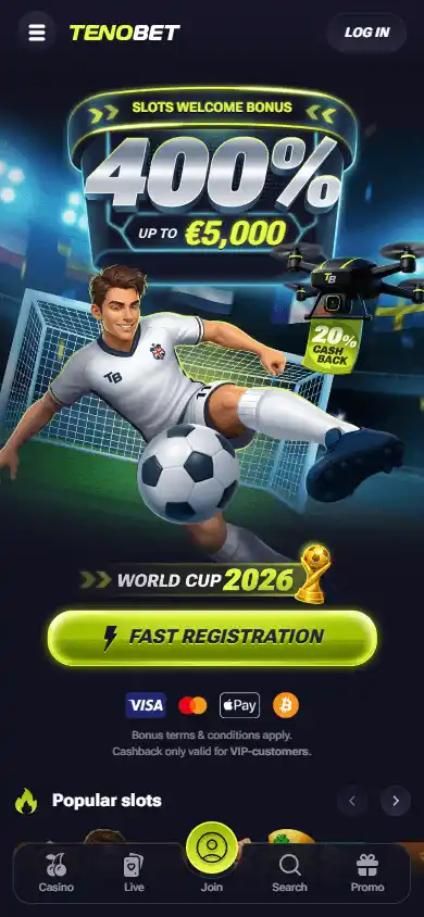 TenoBet Casino screenshot 4