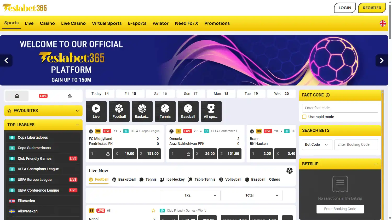 TeslaBet365 Casino screenshot 1