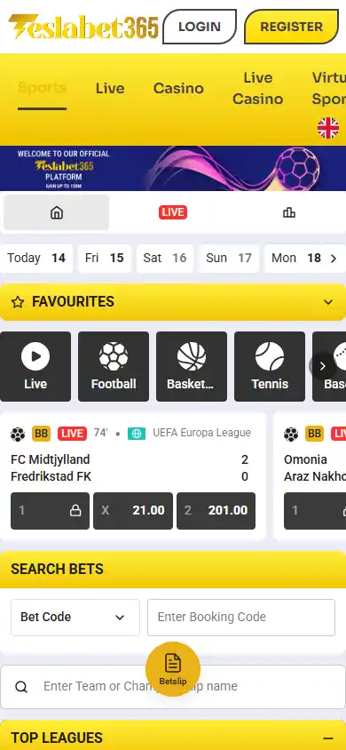 TeslaBet365 Casino screenshot 4