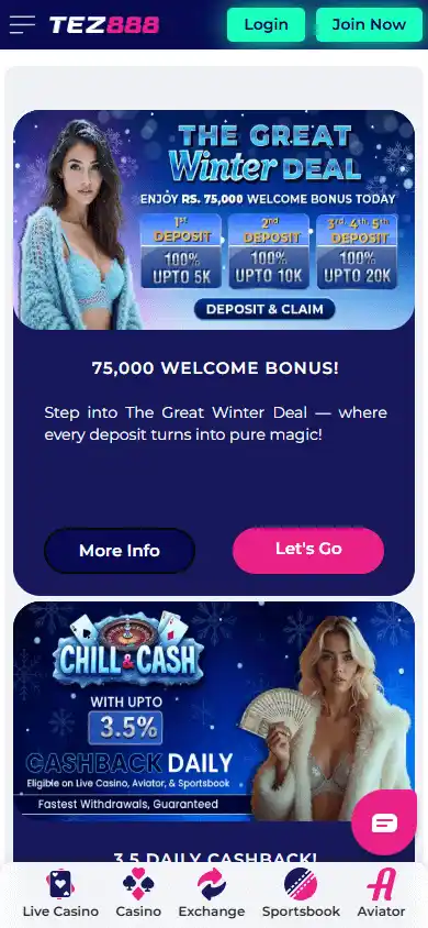 Tez888 Casino screenshot 7