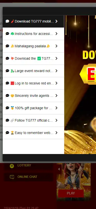 TG777.com Casino screenshot 2