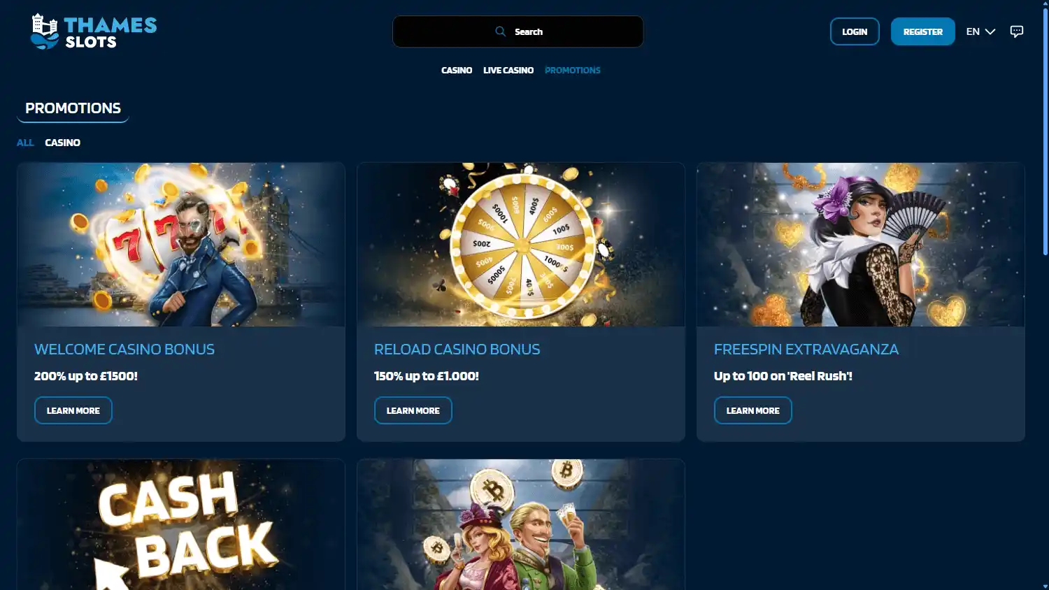 Thames Slots Casino screenshot 3