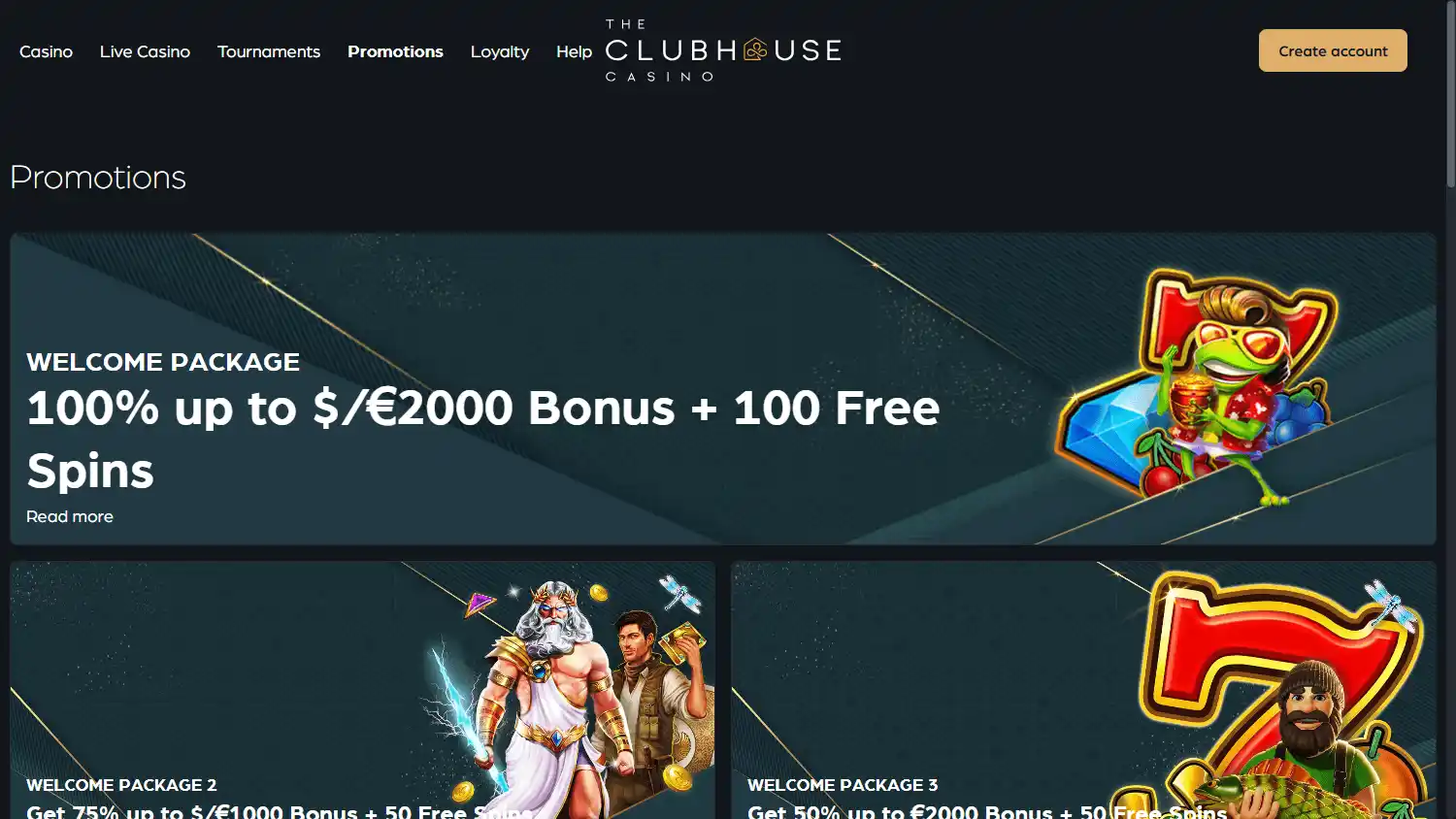 The Clubhouse Casino screenshot 2