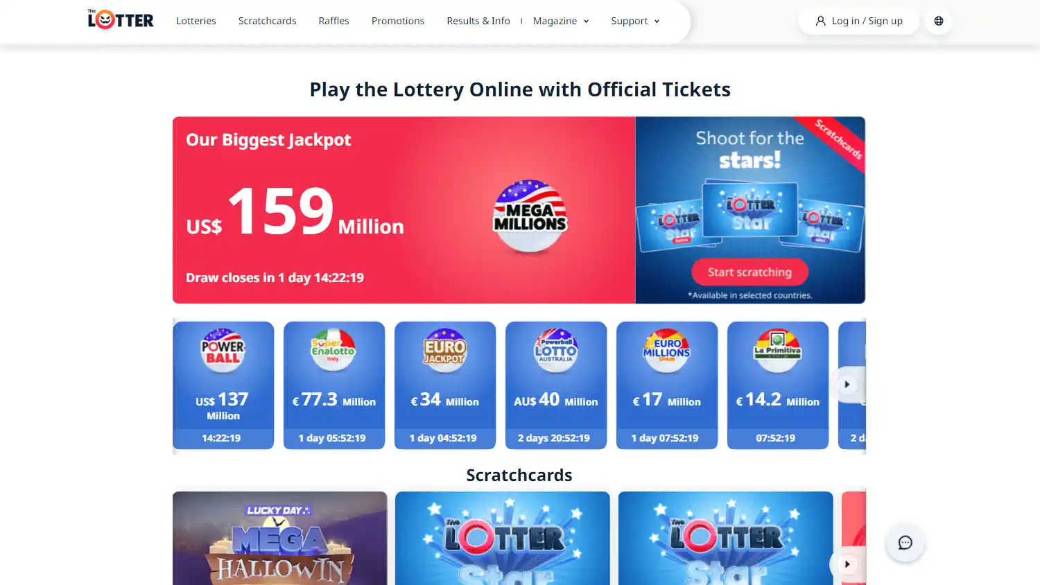 The Lotter Casino screenshot 1