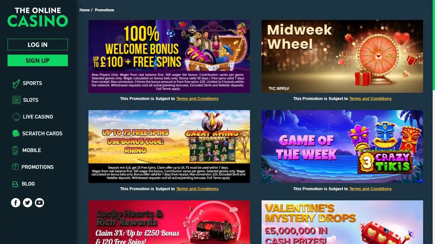 TheOnlineCasino screenshot 3