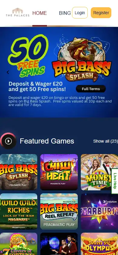 The Palaces Casino screenshot 4