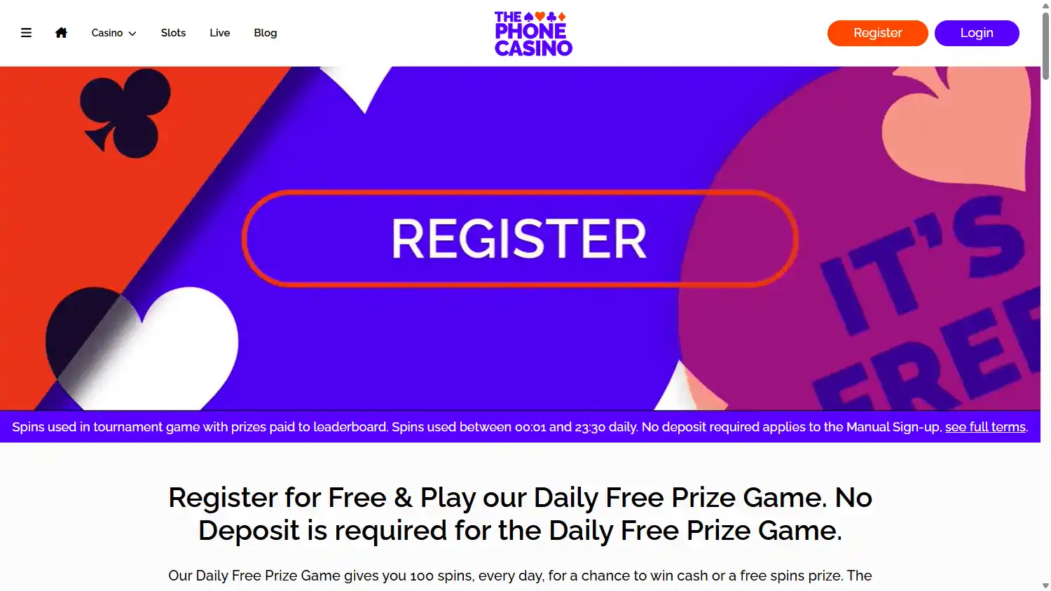 The Phone Casino screenshot 1