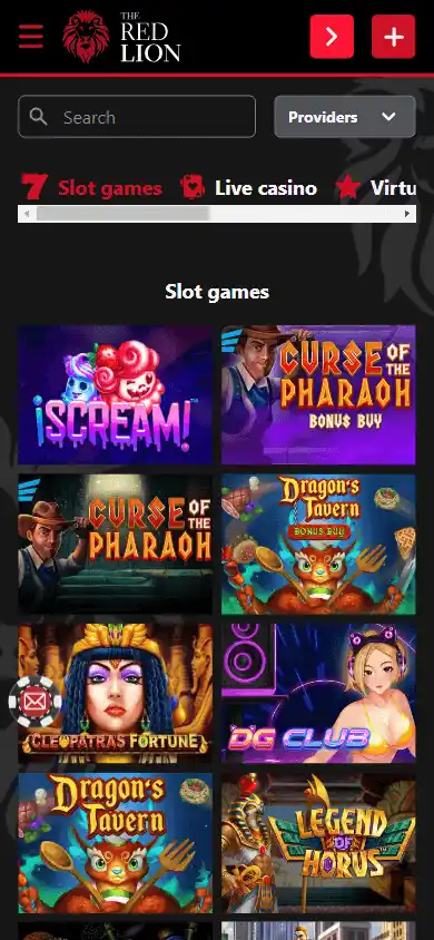 The Red Lion Casino screenshot 5