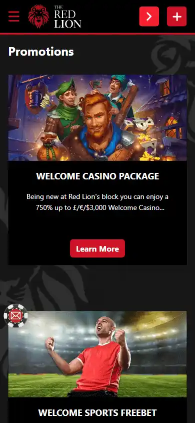 The Red Lion Casino screenshot 6