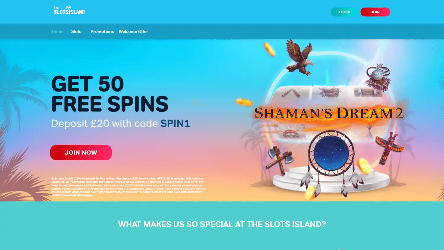 The Slots Island Casino screenshot 1
