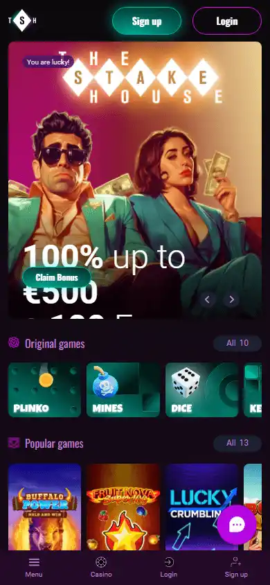 The Stakehouse Casino screenshot 4