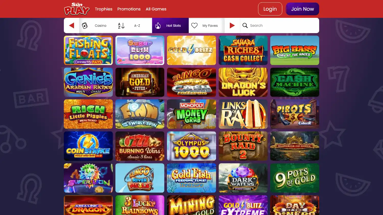 The Sun Play Casino screenshot 2