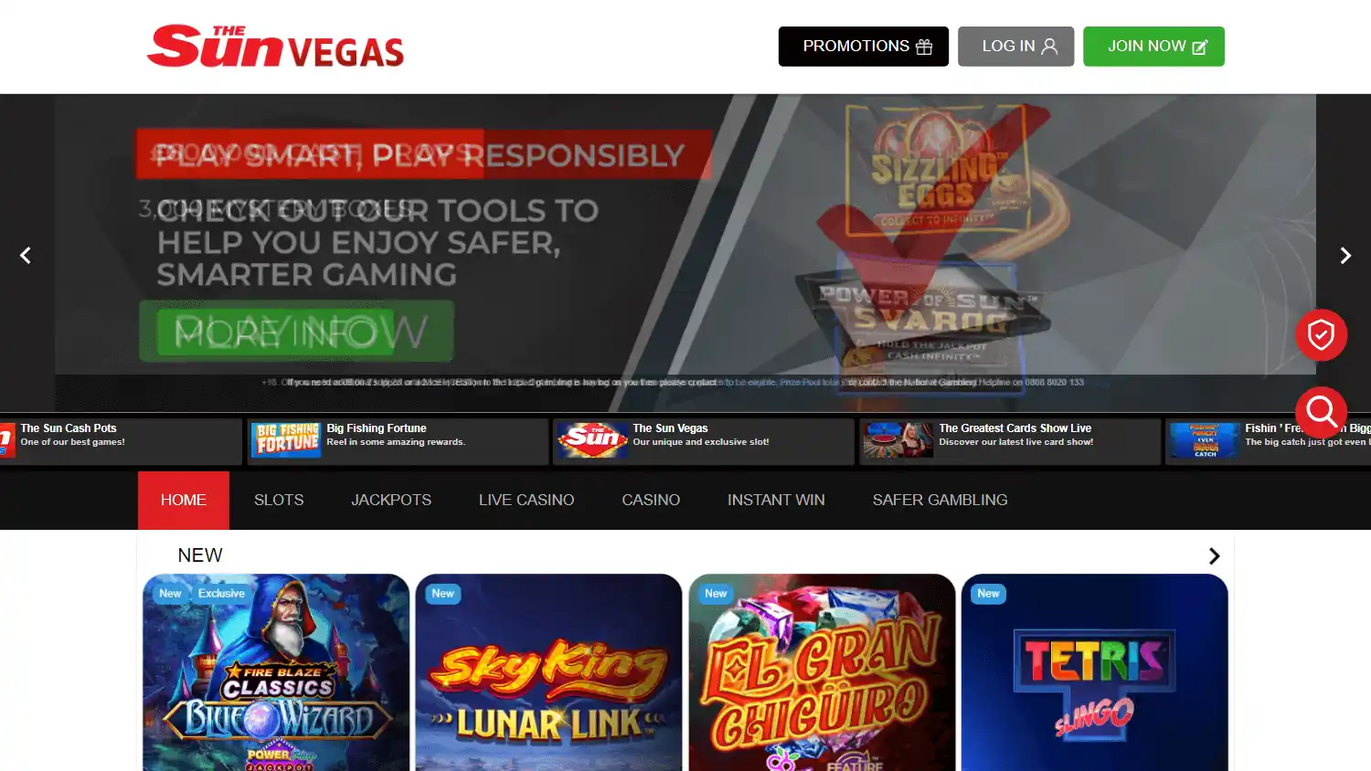 The Sun Vegas Casino screenshot 2