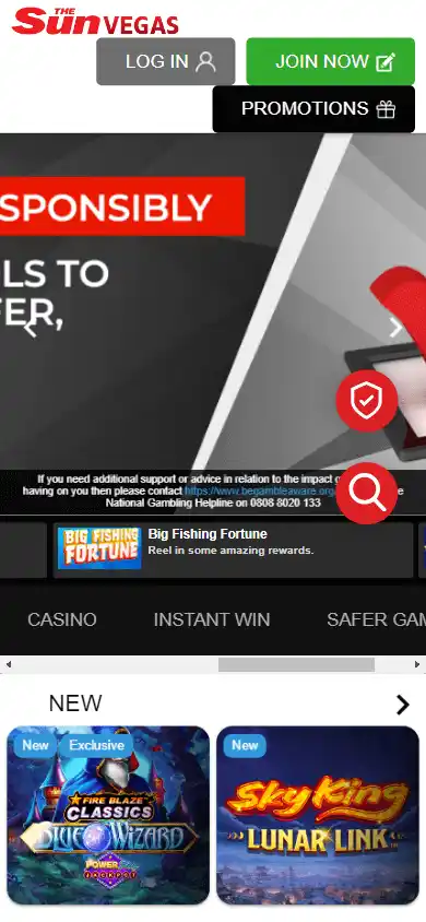 The Sun Vegas Casino screenshot 5