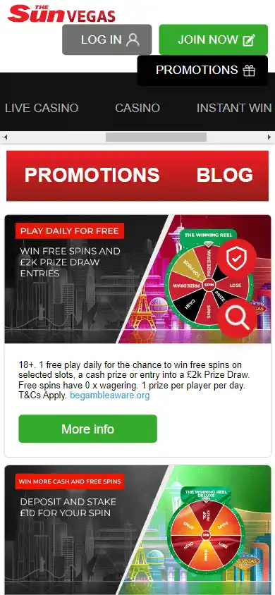 The Sun Vegas Casino screenshot 6