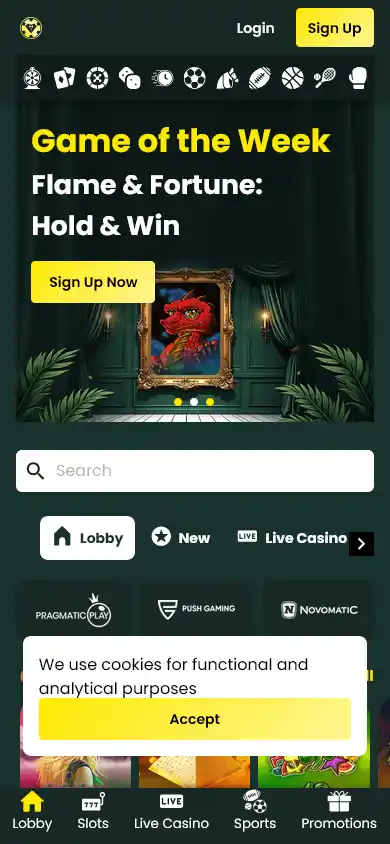 TheHighRoller Casino screenshot 4