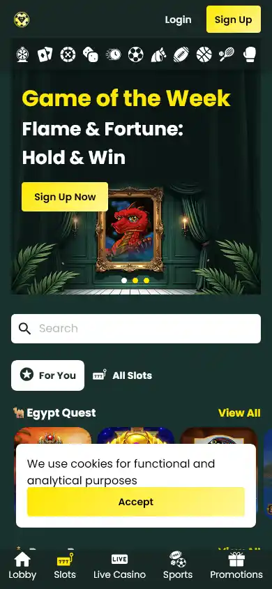 TheHighRoller Casino screenshot 5