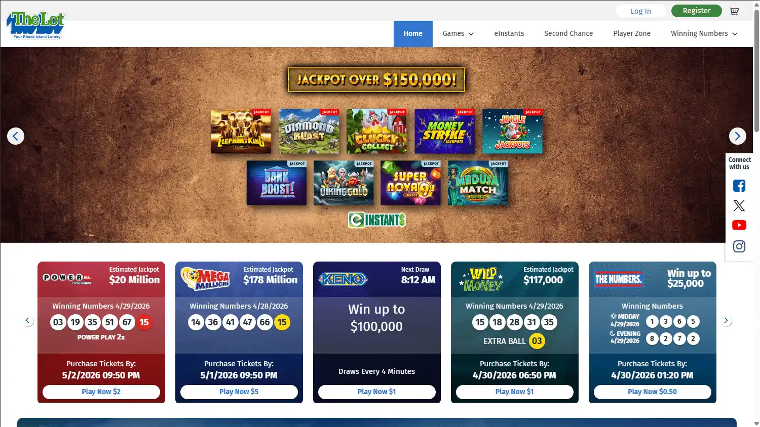 TheLot Casino screenshot 1