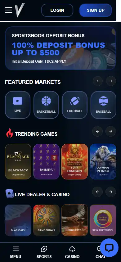 TheVault Casino screenshot 3
