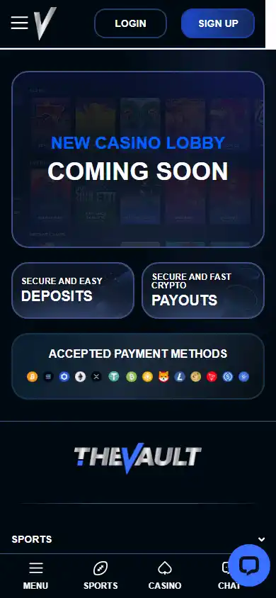 TheVault Casino screenshot 4