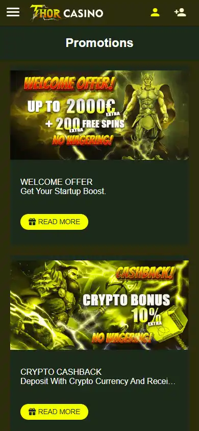 Thor Casino screenshot 6