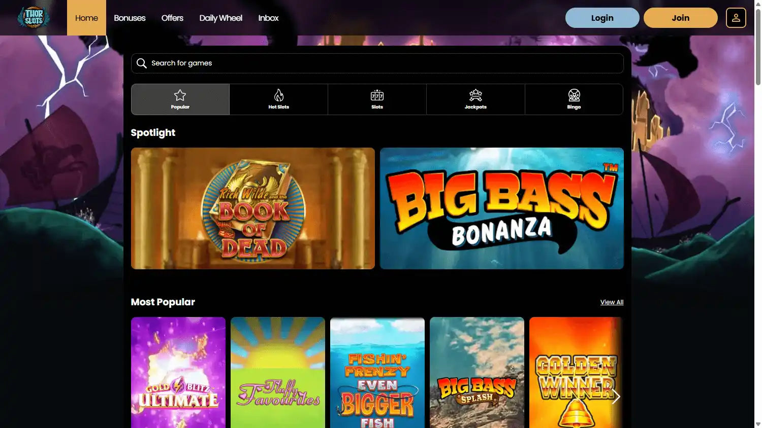 Thor Slots Casino screenshot 2