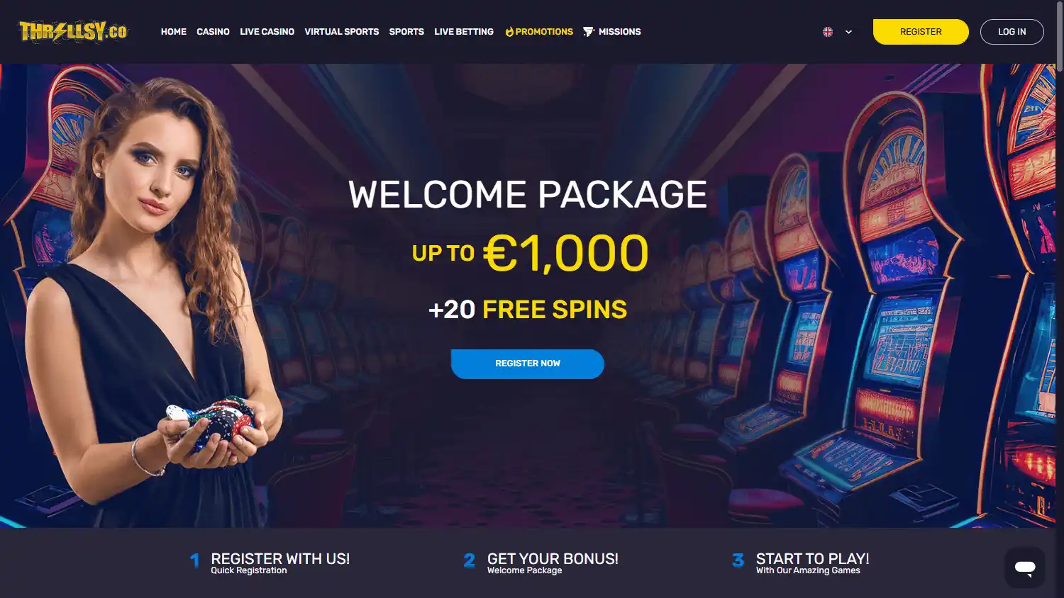 Thrillsy Casino screenshot 1