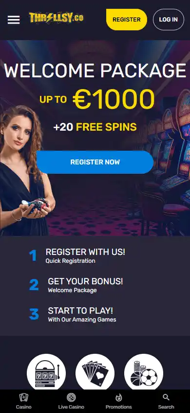 Thrillsy Casino screenshot 4