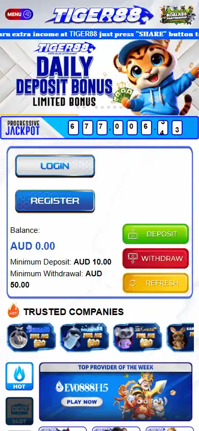 Tiger88 Casino screenshot 3