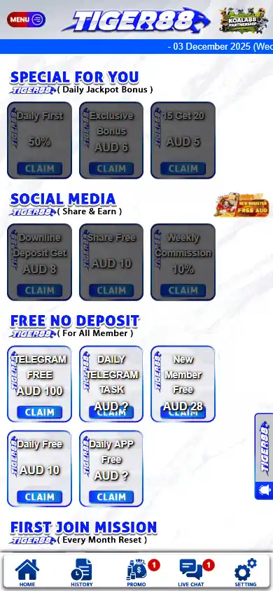 Tiger88 Casino screenshot 4