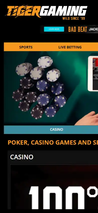 TigerGaming Casino screenshot 6
