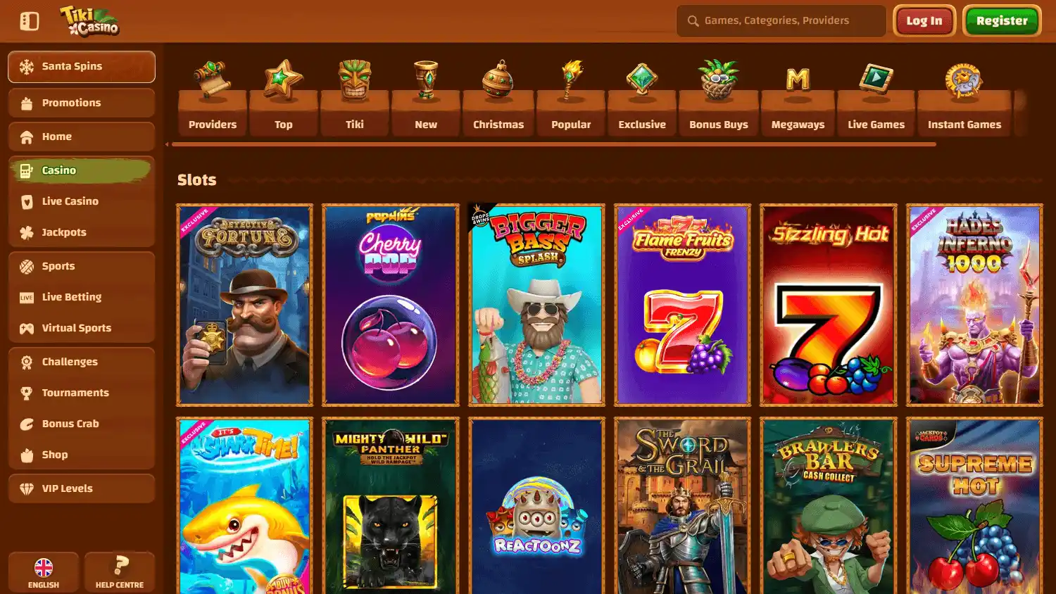 Tiki Casino screenshot 2