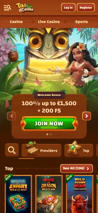 Tiki Casino screenshot 4