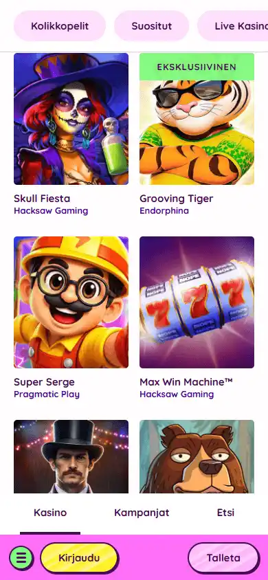 Tikkari Casino screenshot 5