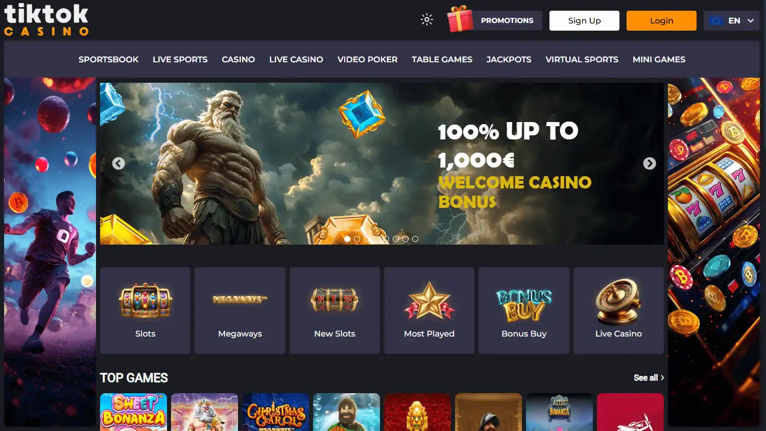 TikTok Casino screenshot 1