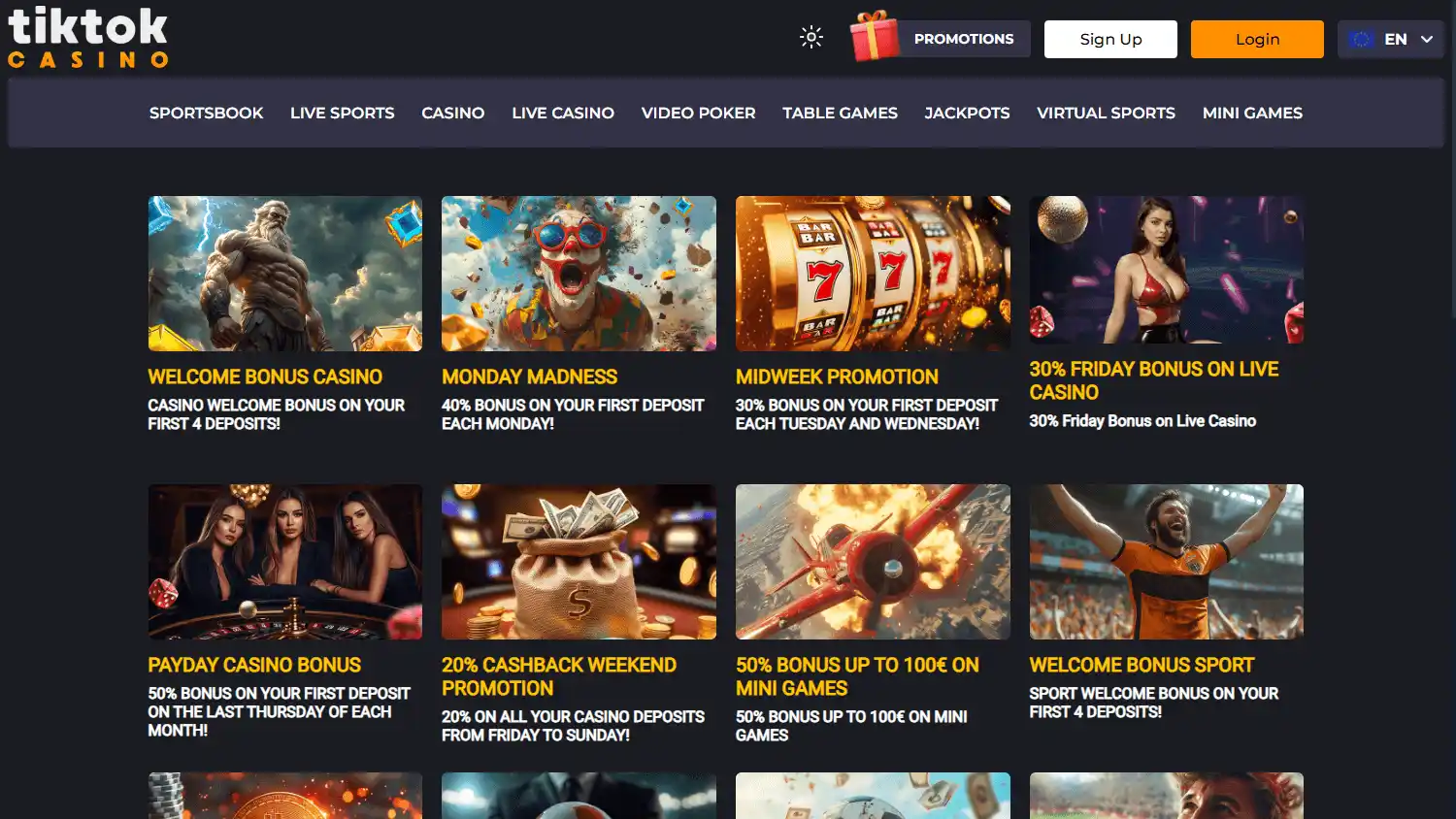TikTok Casino screenshot 3