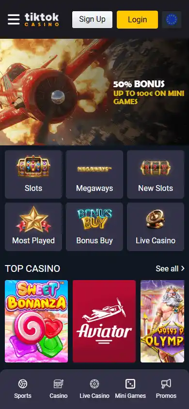 TikTok Casino screenshot 4
