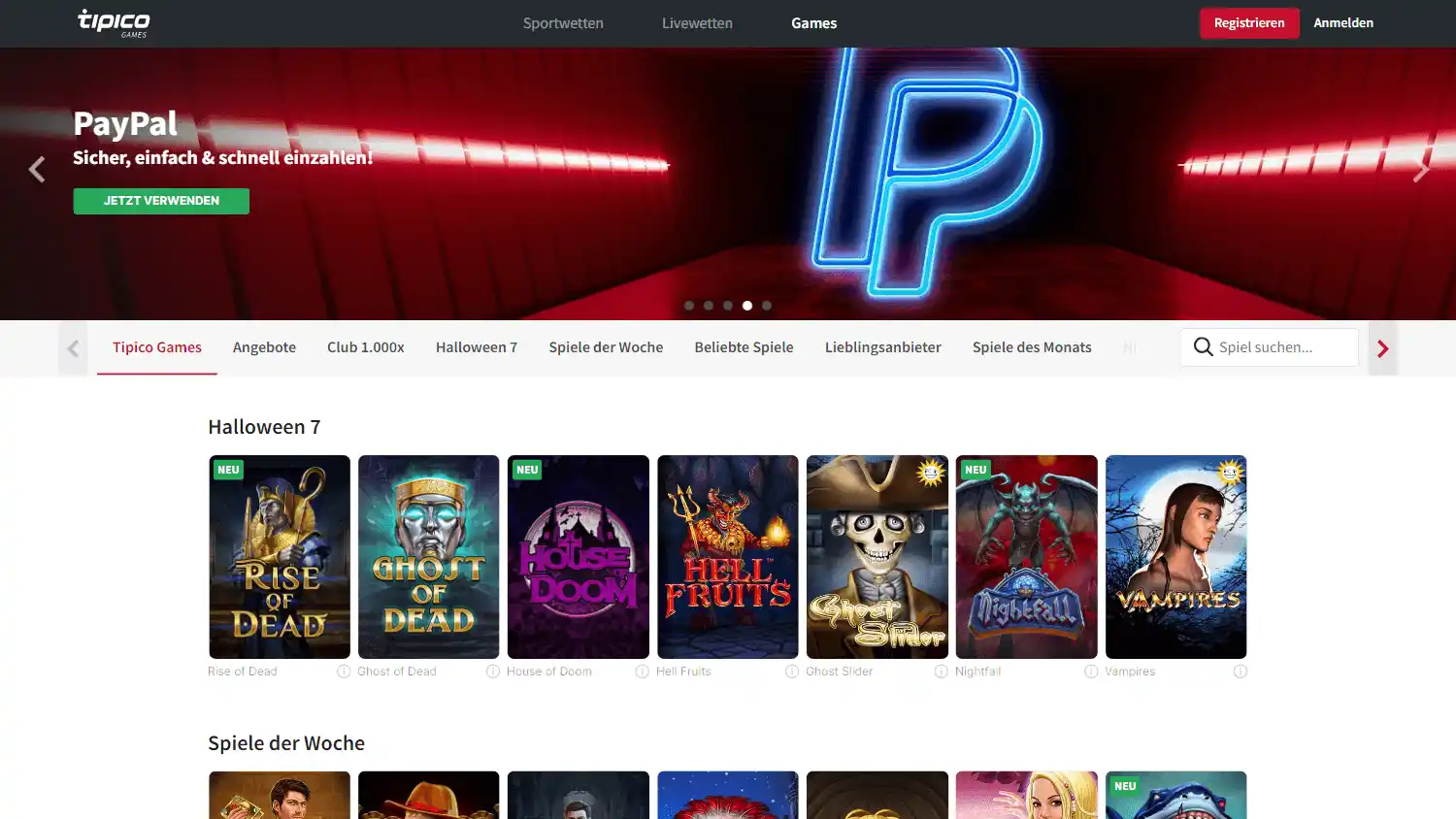 Tipico Casino screenshot 2