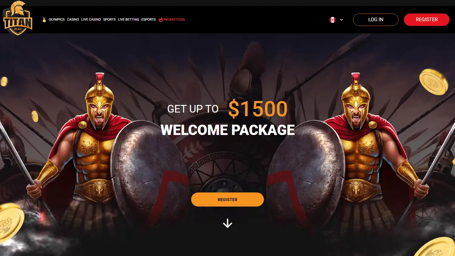 Titan Play Casino screenshot 1